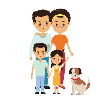 British Family Looking for Second Helper