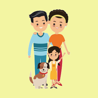 Mixed family looking for helper 